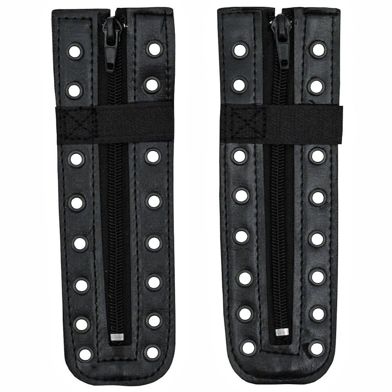 MFH Stiefel Schnellverschluss 8-Loch Kunstleder schwarz 1 Paar  - 2,25 €/Stück