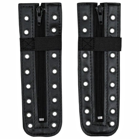 MFH Stiefel Schnellverschluss 8-Loch Kunstleder schwarz 1 Paar  - 2,25 €/Stück