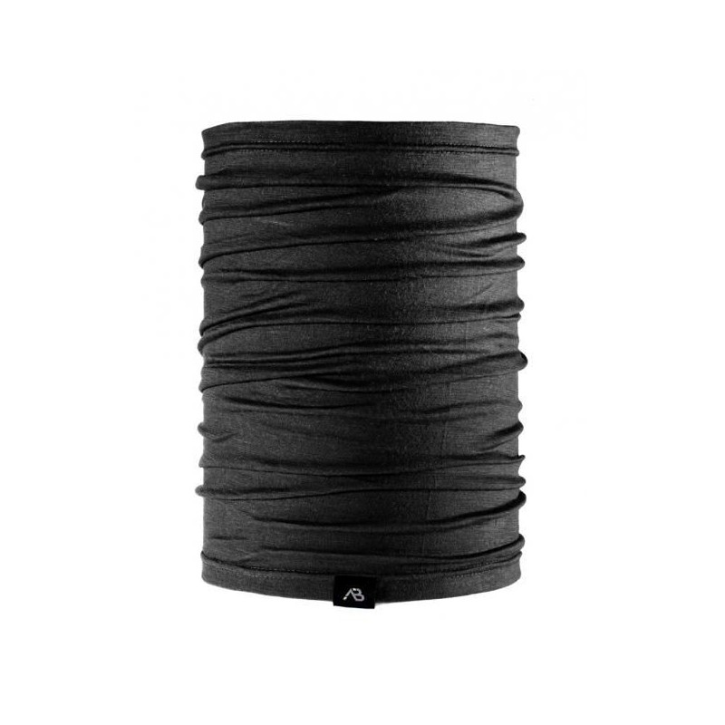 Multifunktions-Tuch Headgear Lite Merino Wolle schwarz