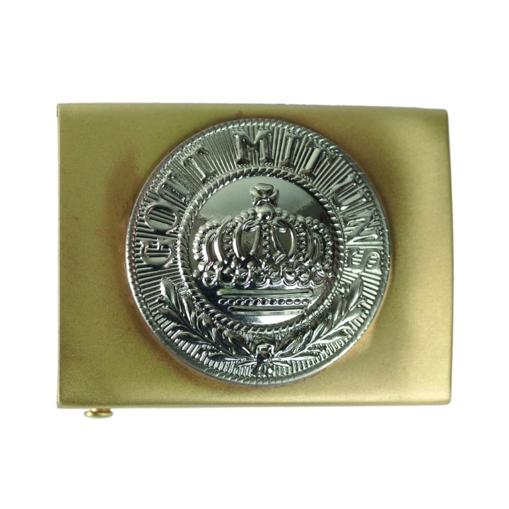 Repro Koppelschloss Preussen - Gott mit uns