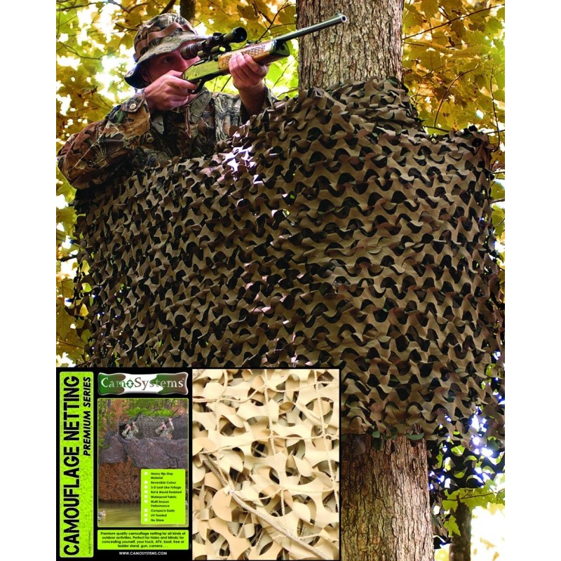 3 x 6 m Tarnnetz Basic Mil desert 18,0m² - 4,72 €/m²