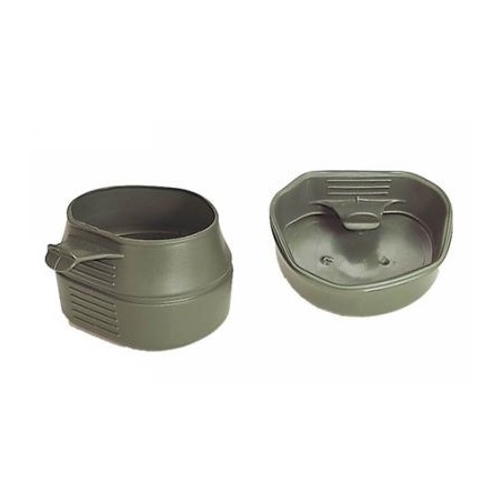 Falttasse 600 ml oliv
