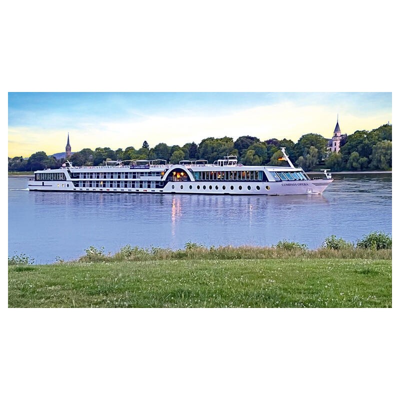 Kreuzfahrten Mosel, Saar & Rhein: Kreuzfahrt mit MS COMPASS OPERA ab/an Köln oder von Düsseldorf nach Köln