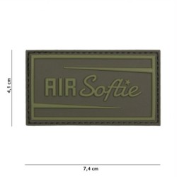 Klett Patch 3D PVC No.19037 Air Softie grün 4,1 x 7,4