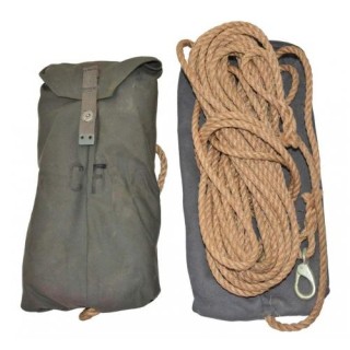 Dänisches Seil 16,5m mit Karabinerhaken und Etui gebraucht - 1,21 €/m