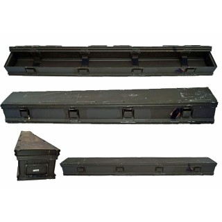 Transportkiste Metallkiste oliv gebraucht 187 x 21,5 Versand mit GLS