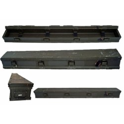 Transportkiste Metallkiste oliv gebraucht 187 x 21,5 Versand mit GLS