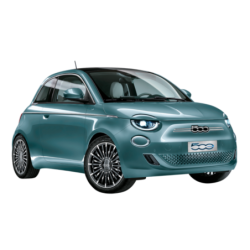 FIAT 500.100% ELECTRIC. RANGE UP TO 180KM