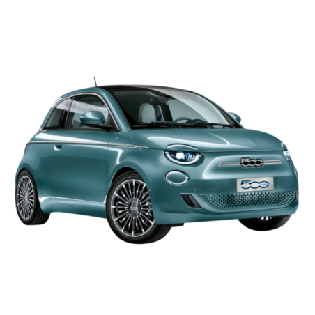 FIAT 500.100% ELECTRIC. RANGE UP TO 180KM