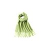 Fransenschal Bouclé » Damenschal 210 x 40 cm » Winter Damen Schal mit Quasten » Winterschal Super Soft - Olivgrün