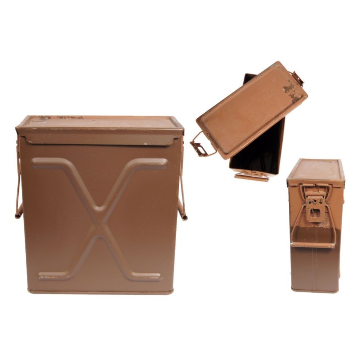 Britische Munitionskiste hellbraun gebraucht 34 x 15,5 x 35