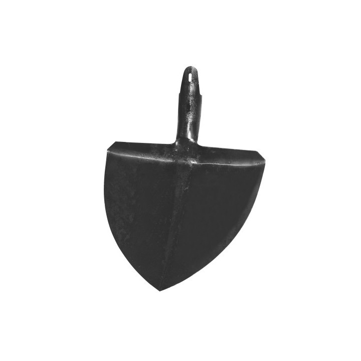 Pionier Schaufelblatt Metall schwarz 30cm