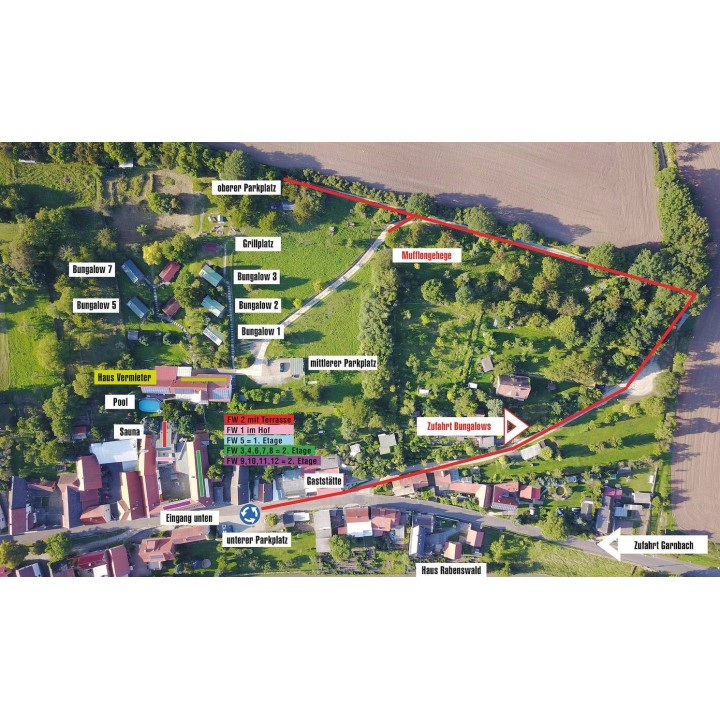 Ferienwohnung in Wiehe ab 40€ pro Nacht