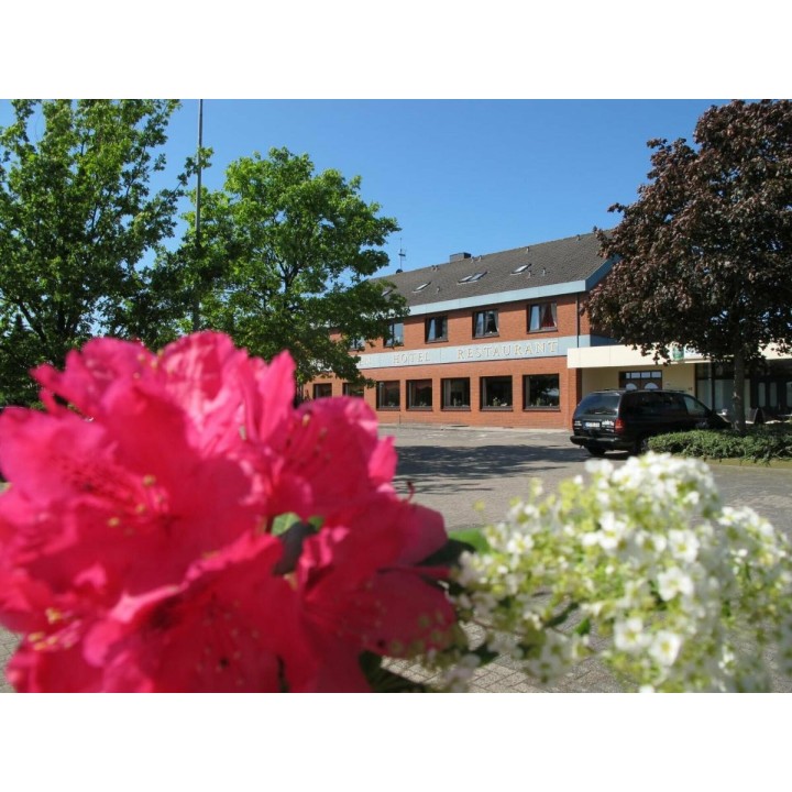 One-Night-Stand im Wasserbett mit einem Rosenblütenbad für Verliebte