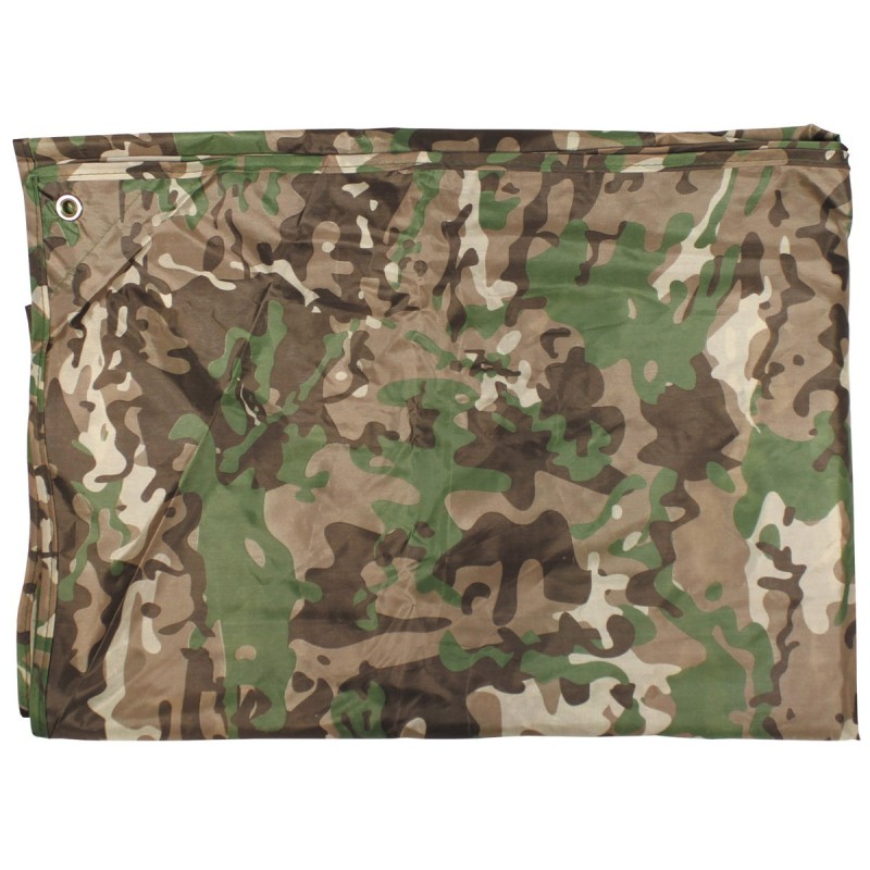 MFH Mehrzweckplane Tarp mit Beutel operation-camo 3 x 3m (9m² - 2,99 €/m²)