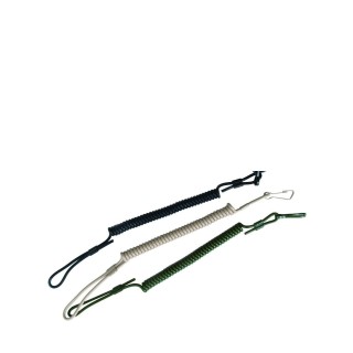 Spiralkabel Fangriemen oliv 33,5cm