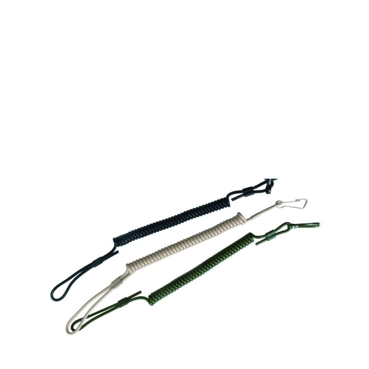 Spiralkabel Fangriemen oliv 33,5cm