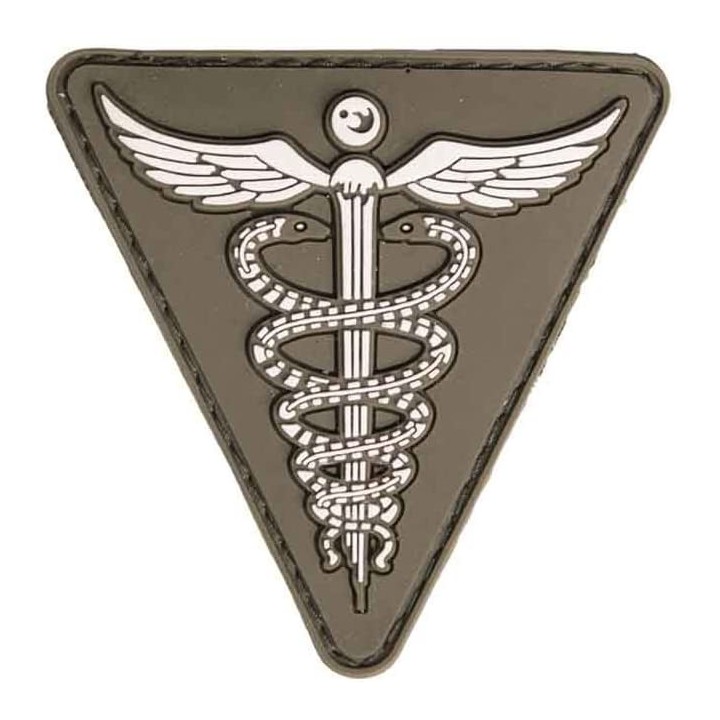 Klett Patch 3D PVC Medical oliv 7 x 7