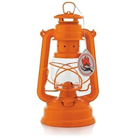Petroleumlampe Feuerhand 276 Sturmlaterne pastellorange