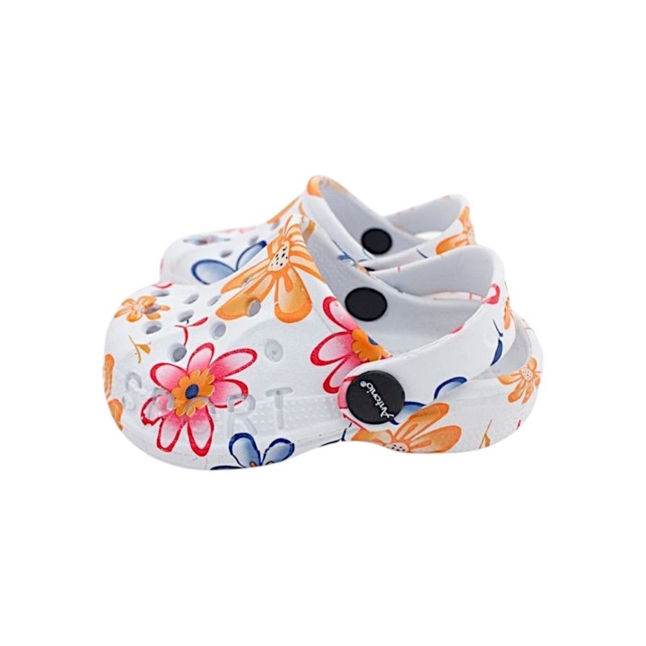 Baby Clogs mit Blumenmuster » günstige Kinderschuhe » Kinder Badeschlappen » Schuhe für Babys & Kleinkinder » Badelatschen mi