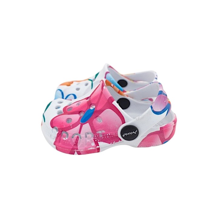Baby Clogs mit Blumenmuster » günstige Kinderschuhe » Kinder Badeschlappen » Schuhe für Babys & Kleinkinder » Badelatschen mi