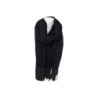 Winter Damen Schal Soft Cashmera » Winterschal Boutique Blume » Damenschal » Fransenschal 180 x 65 cm - Anthrazit