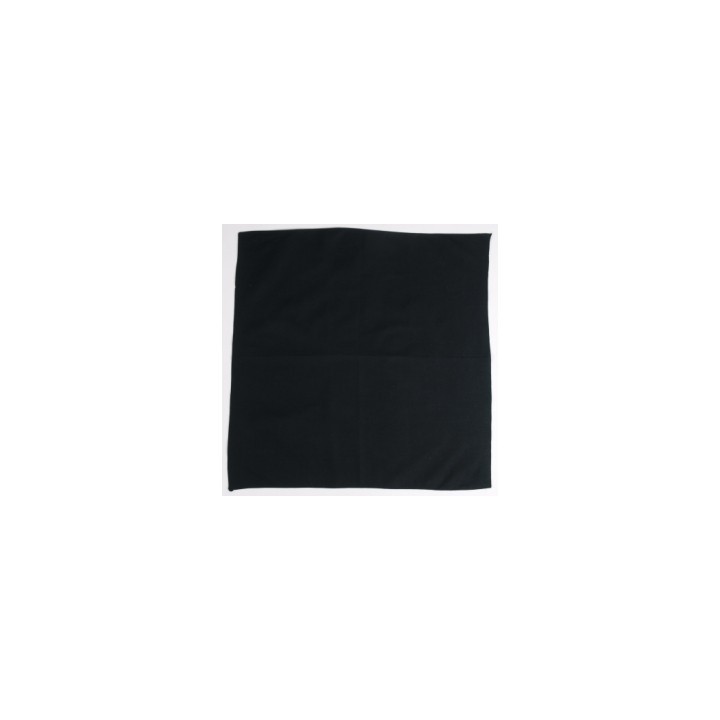 Halstuch Bandana schwarz 53,5 x 53,5