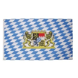 Flagge Bayern Raute/Löwen 90 x 150 cm