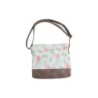 Damen Schulter Tasche » Tropische Blumen » Mädchen Umhängetasche » 28 x 32 cm » Damen Handtasche » leichte Tasche mit Reißver