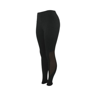 Yoga Hose Damen » Sport Leggings mit hoher Taille » Yogahose mit praktischer Tasche » Yogaleggins Formender Effekt - Schwarz