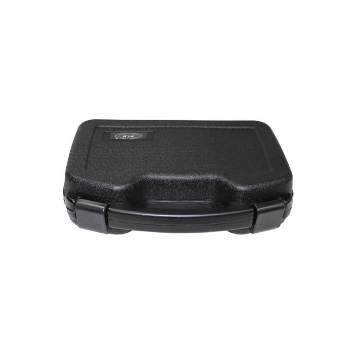 Gepolsterter Koffer groß schwarz abschließbar 33,5 x 27 x 8,7