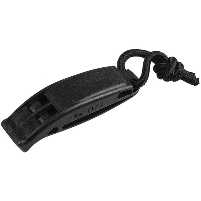 2 Stück Signalpfeife Tactical Molle schwarz - 1,75 €/Stück