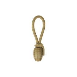 5 Stück Reißverschluss Ring Puller Pineapple coyote - 0,50 €/Stück