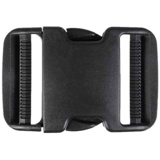 Steckschliesse Buckle 50 mm schwarz Restposten