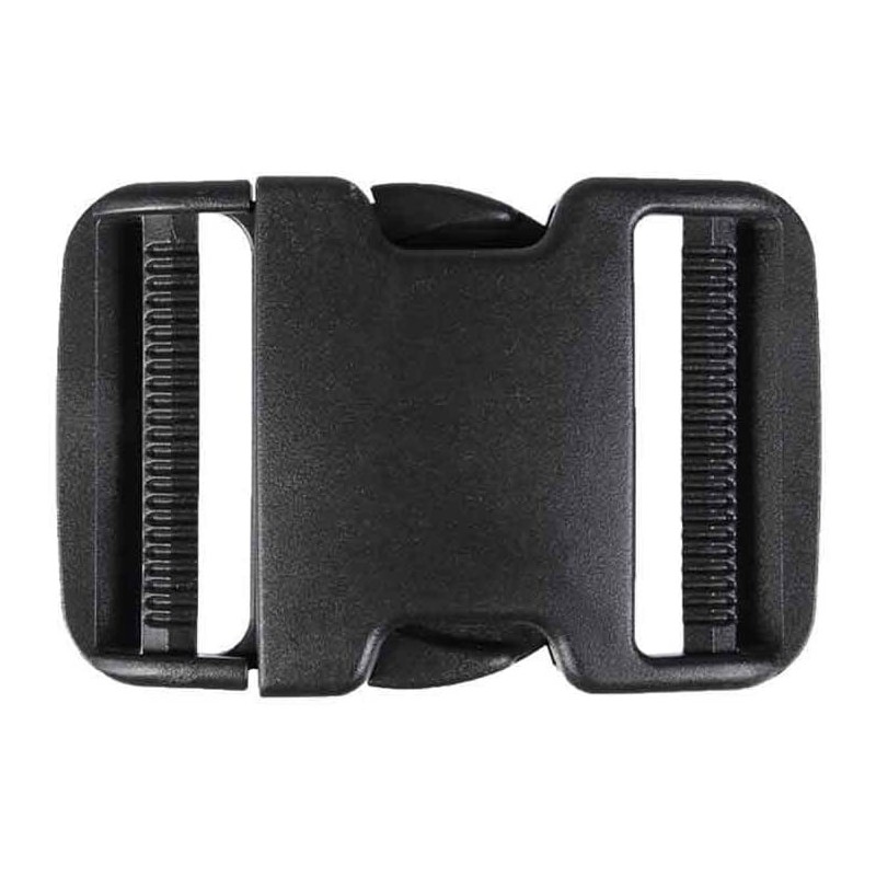 Steckschliesse Buckle 50 mm schwarz Restposten