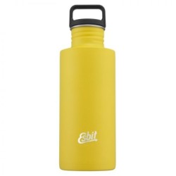 Esbit Trinkflasche Sculptor Edelstahl gelb 750 ml