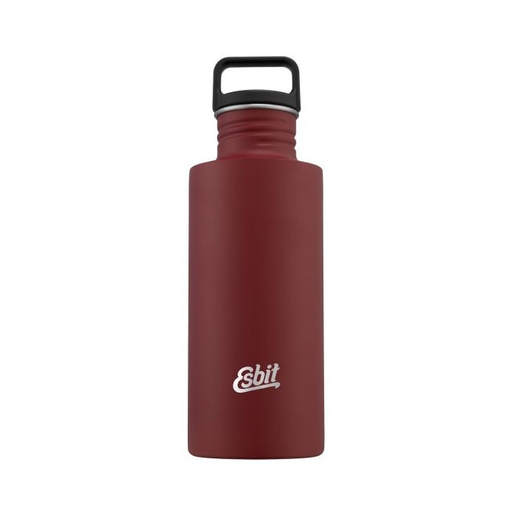 Esbit Trinkflasche Sculptor Edelstahl burgundy 750 ml