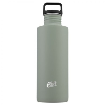 Esbit Trinkflasche Sculptor Edelstahl steingrau 1 L