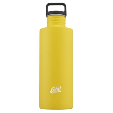 Esbit Trinkflasche Sculptor Edelstahl gelb 1 L