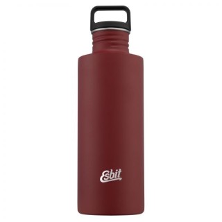 Esbit Trinkflasche Sculptor Edelstahl burgundy 1 L
