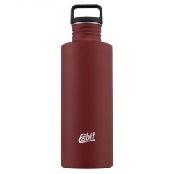 Esbit Trinkflasche Sculptor Edelstahl burgundy 1 L