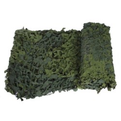 5 x 5 m Schwedisches Tarnnetz Kunststoff oliv gebr. (25,0m² - 3,80 €/m²)