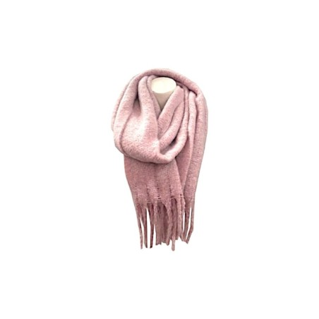 Winter Damen Schal » Winterschal Dread Style einfarbig » Fransenschal 180 x 50 cm » warmer Damenschal mit dicken Fransen » Ho