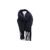 Winter Damen Schal » Winterschal Dread Style einfarbig » Fransenschal 180 x 50 cm » warmer Damenschal mit dicken Fransen » Ho
