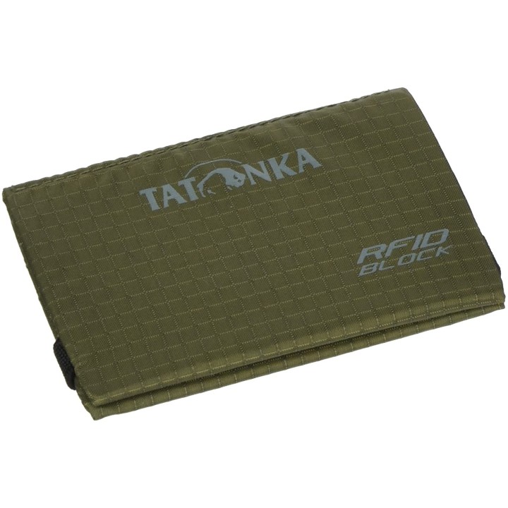 RFID-Schutzhülle für 4 Stück Bank-/Kreditkarten oliv