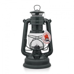 Petroleumlampe Feuerhand 276 Sturmlaterne anthrazitgrau