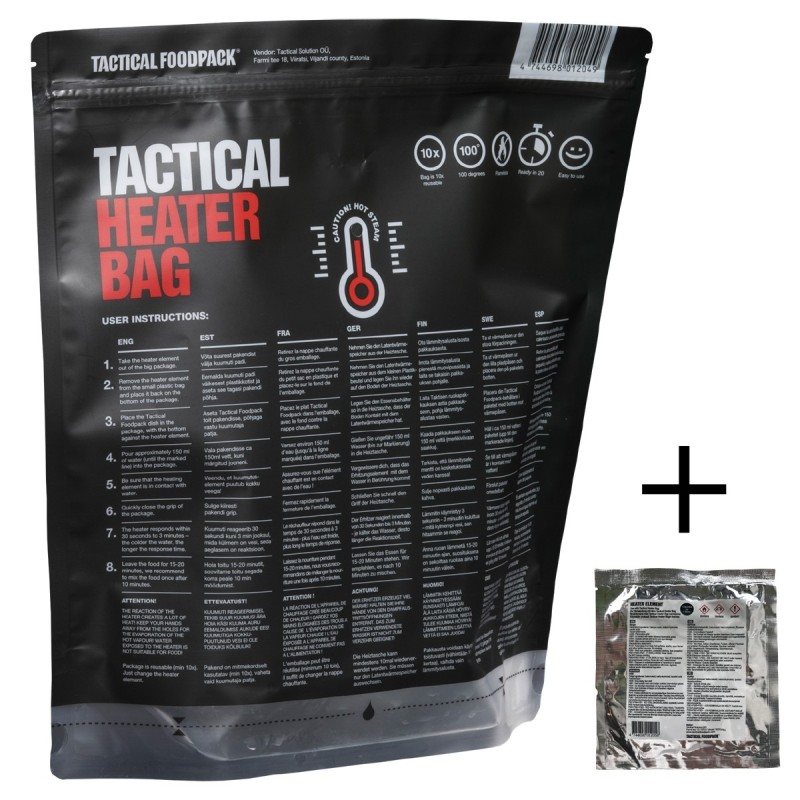 Tactical Foodpack Heater Bag mit 1 Heizelement