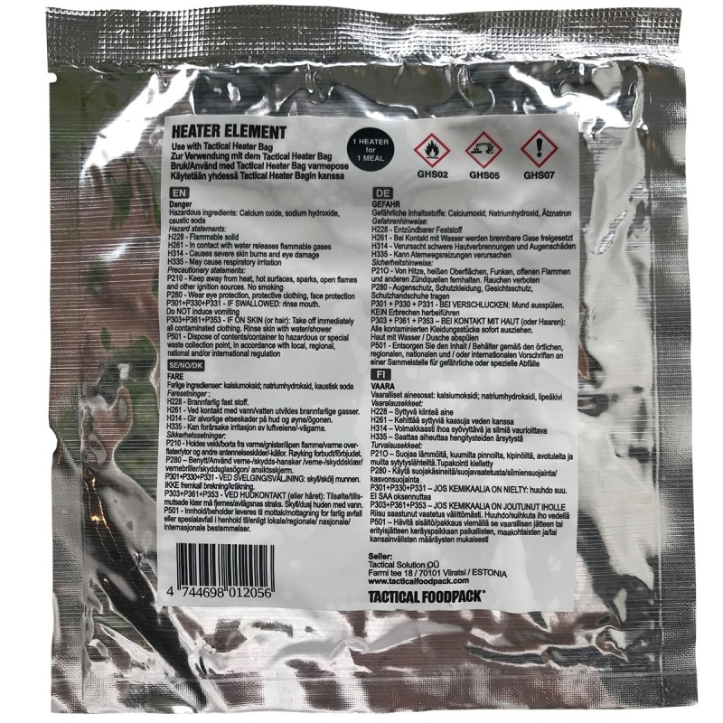 Tactical Foodpack Heizelement für Heater Bag