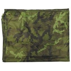 MFH Mehrzweckplane Tarp mit Beutel M95 tarn 2 x 3m (-6m² 3,65€/m²)
