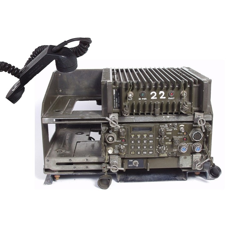 Belg. Funkgerät Typ RT 3088 (VRC 8000) m. Montage gebr.